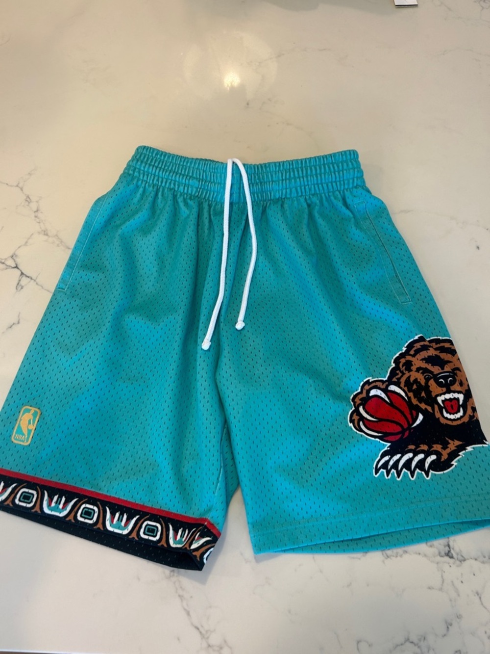 Mitchell & Ness Memphis Grizzlies Road Men's Size Sm Swingman Basketball Shorts